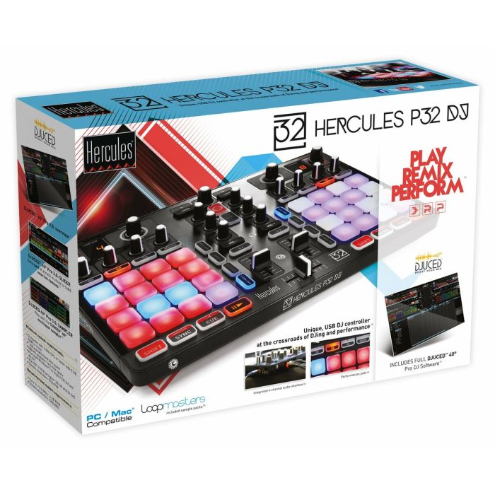 Controladora DJ Hercules P32 DJ Controladora DJ Hercules P32 DJ