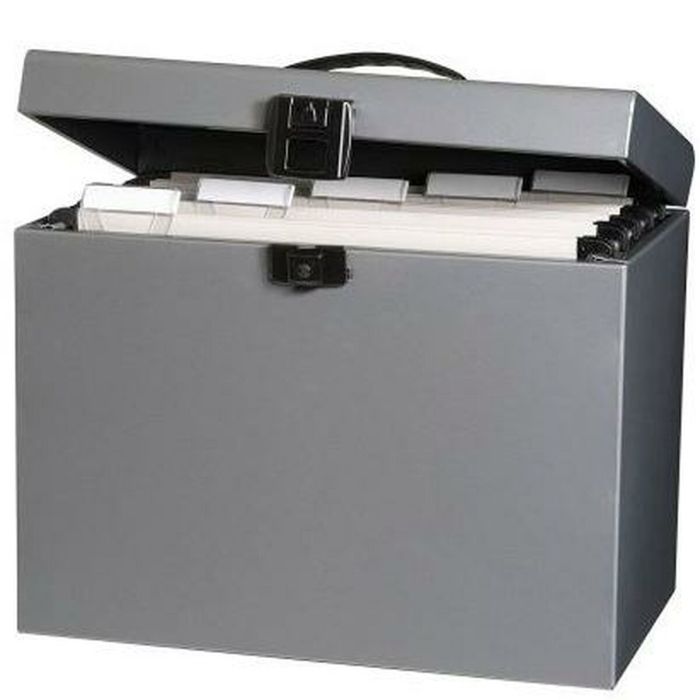 Oxford Maletín Archivador Class´N Go Classic Metálico Para Carpetas Colgantes A4 gris Oxford Maletín Archivador Class´N Go Classic Metálico Para Carpetas Colgantes A4 gris
