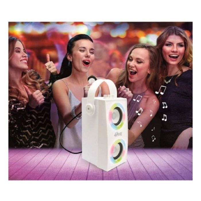 Altavoz Portátil iParty Lexibook BTP180Z Bluetooth Blanco 9