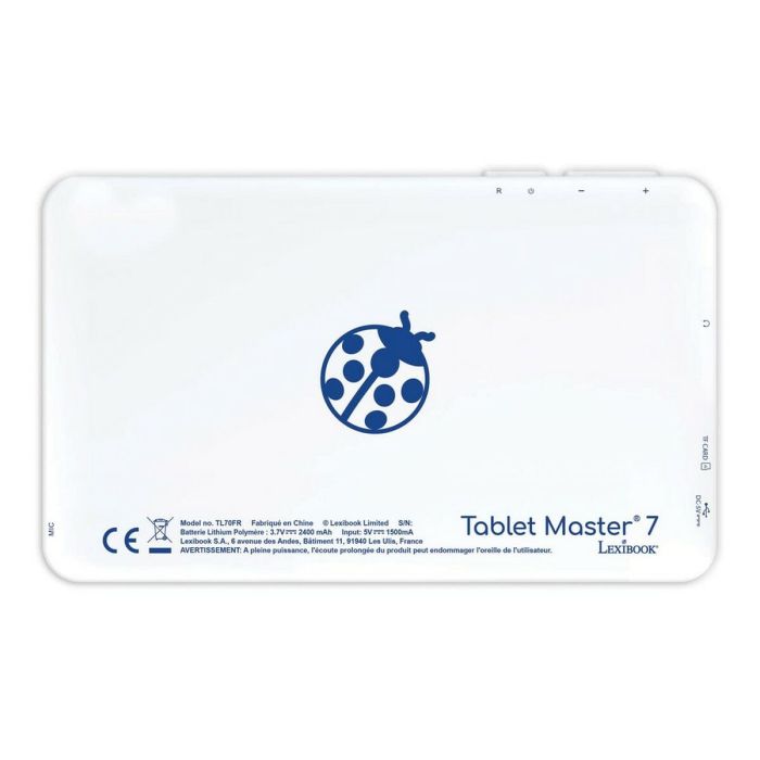 Tablet Interactiva Infantil Lexibook LexiTab Master 7 TL70FR Azul 12