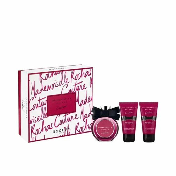 Set de Perfume Mujer Rochas Mademoiselle Rochas Couture Mademoiselle Couture 3 Piezas