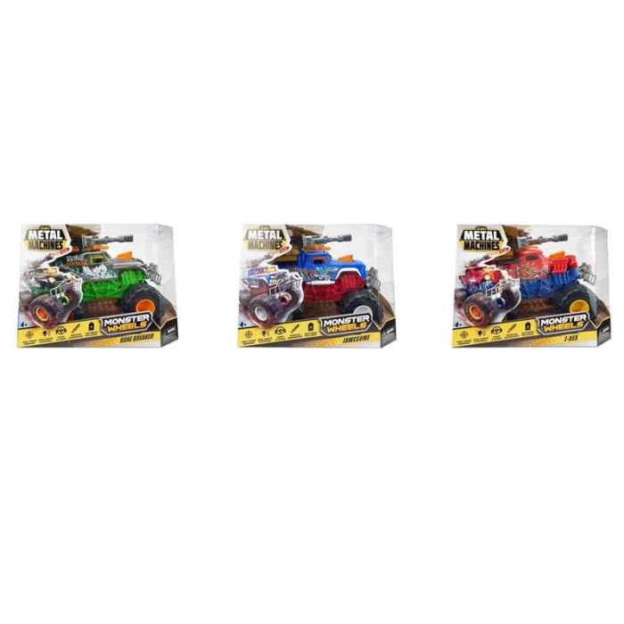 Zuru Coche Metal Machine Monster Truck Wars Vehicle 22x19x14.5cm - Modelos Surtidos