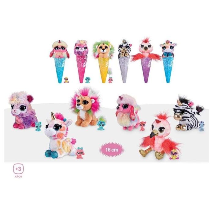 Peluche Coco Surprise Fantasy, 20 cm en cono - Modelos surtidos 9
