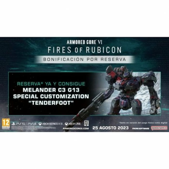 Videojuego PlayStation 4 Bandai Namco Armored Core VI Fires of Rubicon Launch Edition 1
