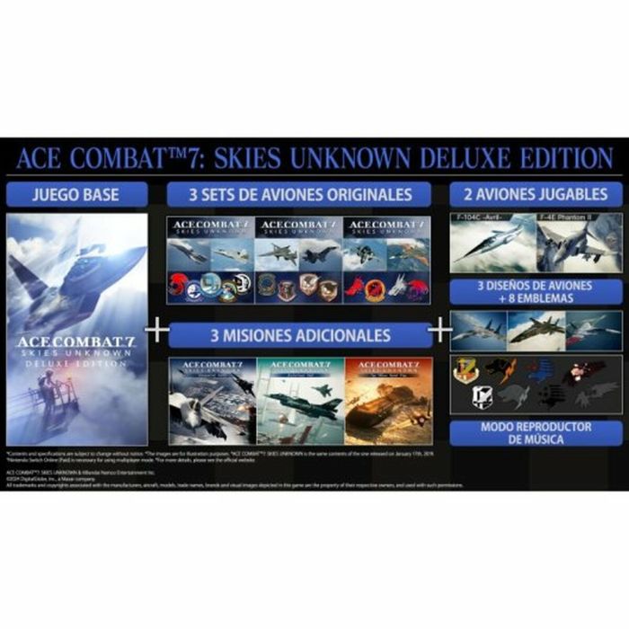 Videojuego para Switch Bandai Namco Ace Combat 7: Skies Unknown Edición Deluxe 8