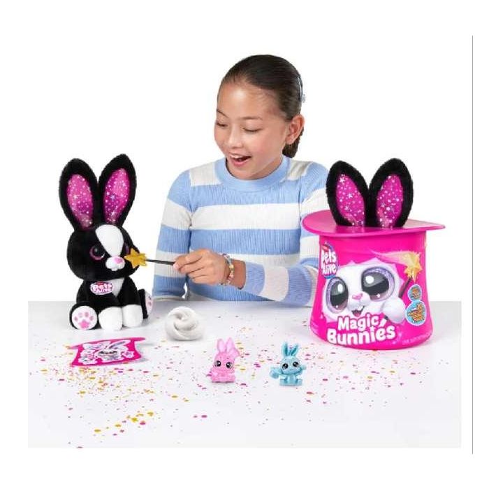 Peluche Magic Bunny interactivo con varita mágica y accesorios 35 cm - Modelos surtidos 3 Peluche Magic Bunny interactivo con varita mágica y accesorios 35 cm - Modelos surtidos 3