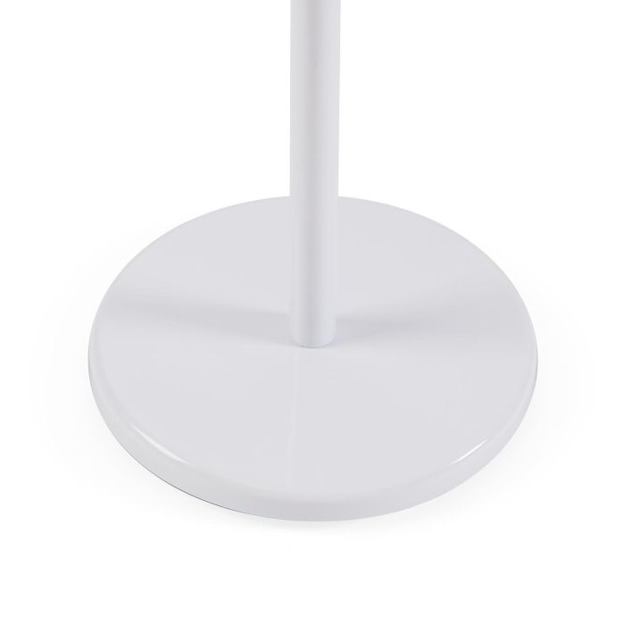 Perchero Blanco Con Puntas De Madera Versa 30X180CM 3 Perchero Blanco Con Puntas De Madera Versa 30X180CM 3