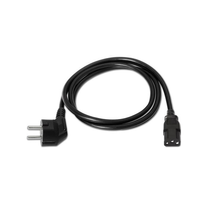 Aisens Cable Alimentación Cpu Cee7-M - C13-H Negro 1,5M Aisens Cable Alimentación Cpu Cee7-M - C13-H Negro 1,5M