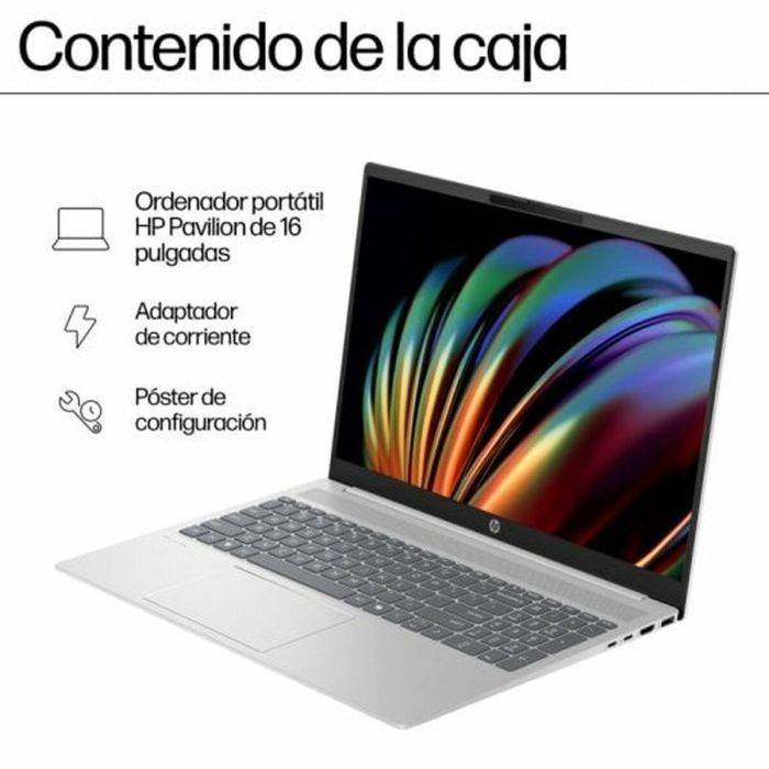Laptop HP Pavilion 16-af0008ns 16" 16 GB RAM 512 GB SSD 6 Laptop HP Pavilion 16-af0008ns 16" 16 GB RAM 512 GB SSD 6