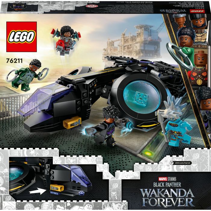 Juego de Construcción Lego PÁJARO SOLAR DE SHURI Multicolor 355 Piezas 6