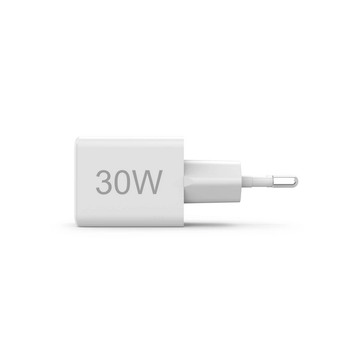 Hama Cargador de Pared 30W con USB-C y USB-A, Compatible con Power Delivery y Quick Charge 3.0, Blanco 4