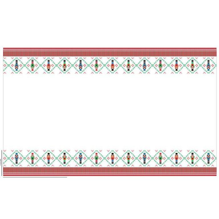 Mantel Navidad Moderna DKD Home Decor Rojo Verde 150 x 0.2 x 150 cm Set de 5 0 Mantel Navidad Moderna DKD Home Decor Rojo Verde 150 x 0.2 x 150 cm Set de 5 0