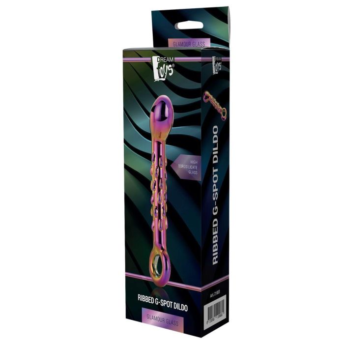 Consolador Clásico Dream Toys Glamour Glass Ø 3,4 cm 1 Consolador Clásico Dream Toys Glamour Glass Ø 3,4 cm 1