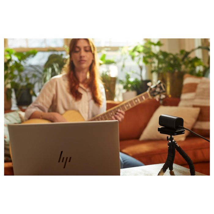 HP 965 Cámara Web Streaming 4K 8 MP, 3840 x 2160 Pixeles, USB 20