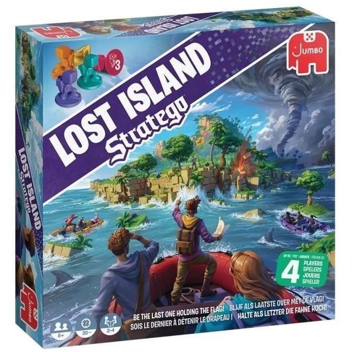 Dujardin DUJ8710126021958 Stratego Lost Island - Juego de estrategia: encuentra la bandera oculta antes de que desaparezca 0 Dujardin DUJ8710126021958 Stratego Lost Island - Juego de estrategia: encuentra la bandera oculta antes de que desaparezca 0