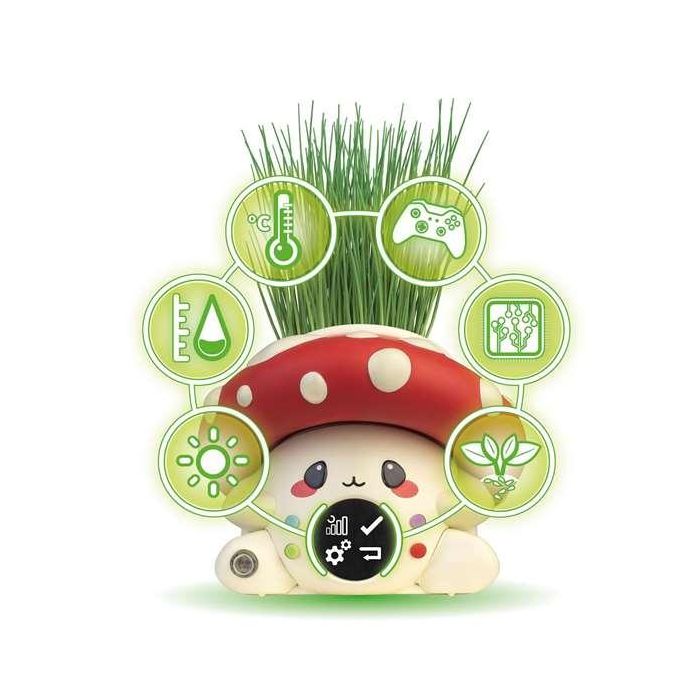 Mascota digital Garden Keepers FungiPot ¡cuida tu planta y la verás crecer de verdad! con 7 juegos y 3 niveles 1