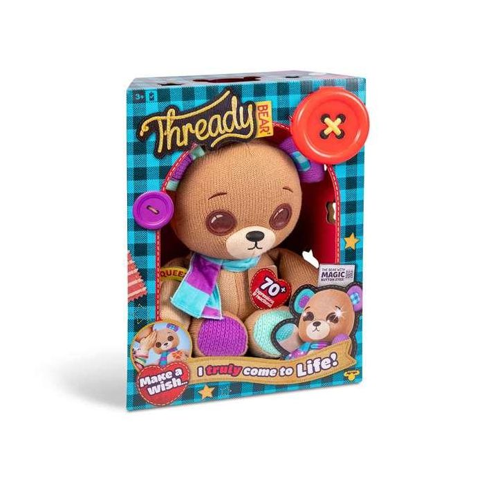 Oso Thready Bear 32 cm ¡permite a los niños desear que su amigo cobre vida! 5