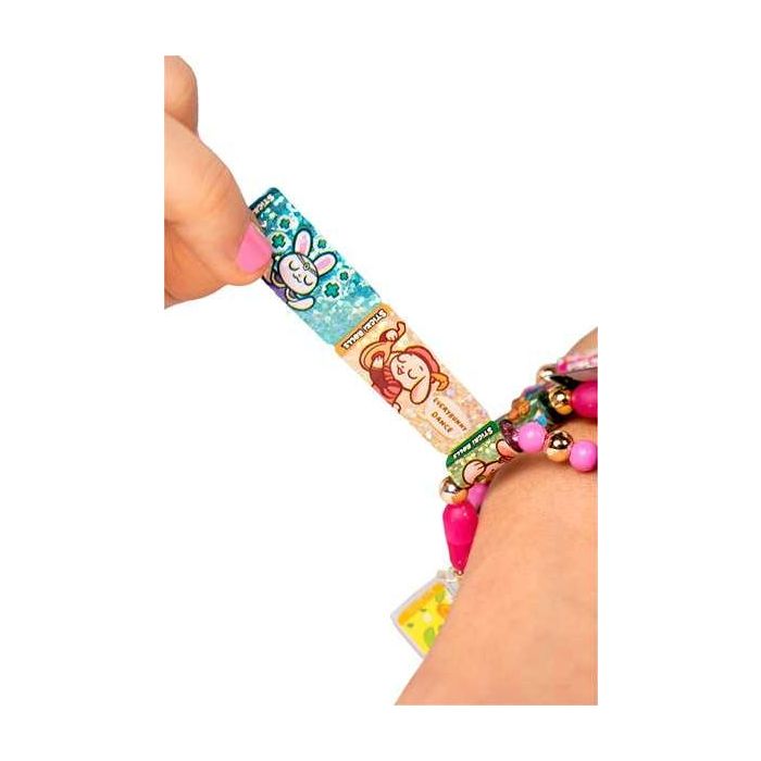 Set de pulseras Sticki Rolls ¡crea impresionantes pulseras con temática Hawaii! incluye 2 rollos intercambiables 10