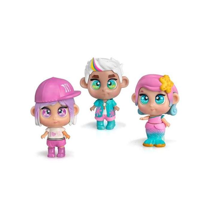 Muñeca Mini Trotties Ojos Emojis 12 cm ¡sus ojos son cambiantes! con brazos, piernas y cabez articuladas - Modelos surtidos 7