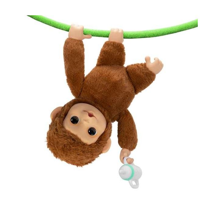 Mascota My Baby Monkey Little Live Pets superinteractivo con más de 40 sonidos y reacciones ¡le encanta columpiarse! 11