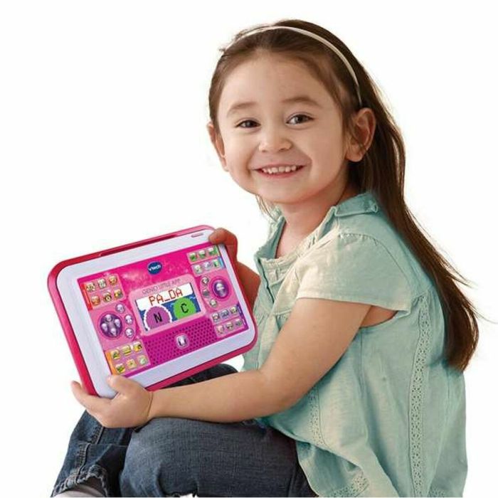 Ordenador de juguete Vtech Little App ES 18 x 26 x 4 cm Rosa 1