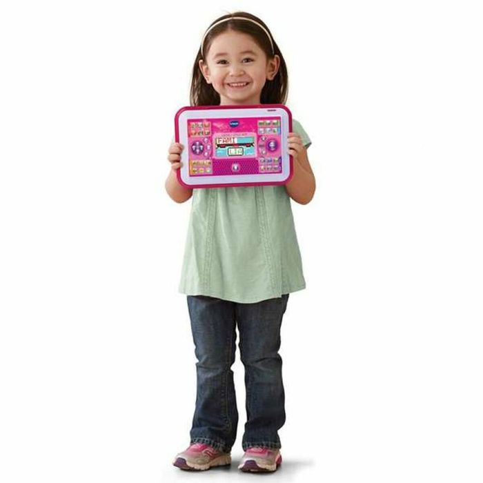 Ordenador de juguete Vtech Little App ES 18 x 26 x 4 cm Rosa 2