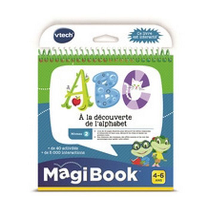 Cuaderno Vtech Magibook Interactive Book  ABC, Discovering The Alphabet (FR) 3