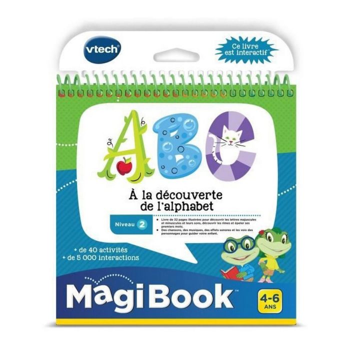 Cuaderno Vtech Magibook Interactive Book  ABC, Discovering The Alphabet (FR) 1