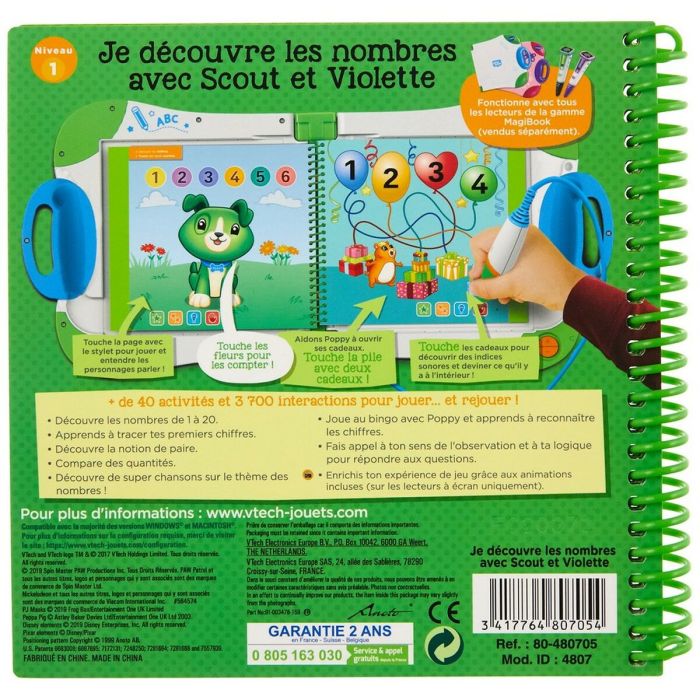Juego Educativo Vtech My learning Kindergarten (FR) Multicolor (1 Pieza) 4