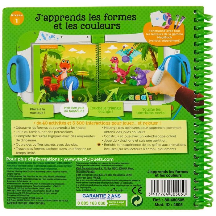 Juego Educativo Vtech My learning Kindergarten (FR) Multicolor (1 Pieza) 2