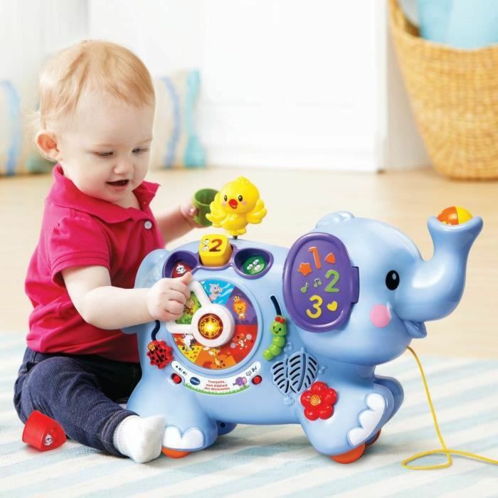 Juguete Interactivo para Bebés Vtech Baby Trumpet, My Elephant of Discoveries 1