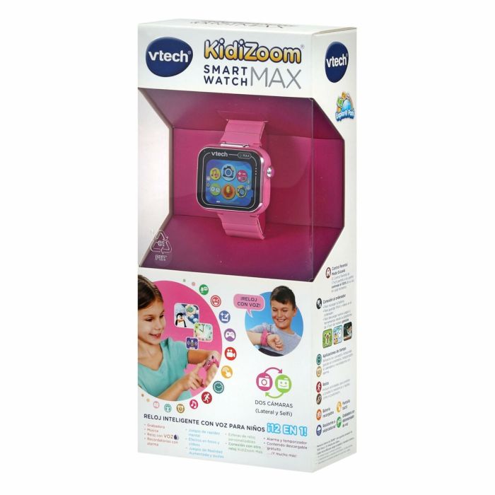 Reloj Infantil Vtech Kidizoom Smartwatch Max 256 MB Interactivo Rosa 3