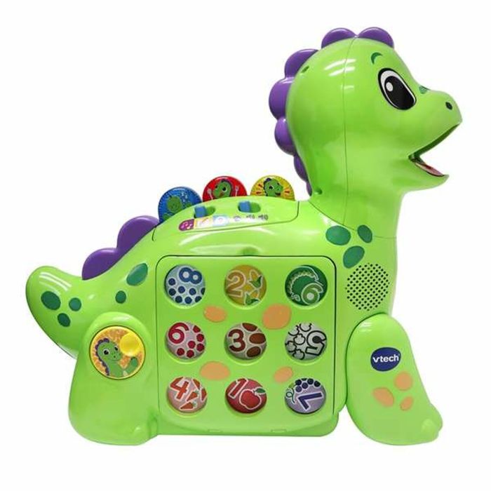 Juguete Interactivo Vtech 35 x 13,3 x 33 cm Verde Dinosaurio Juguete Interactivo Dibujo Magnético Manzana