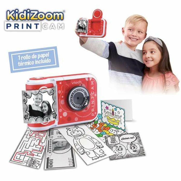 Cámara Digital Infantil Vtech Kidizoom Impresora Fotográfica 4