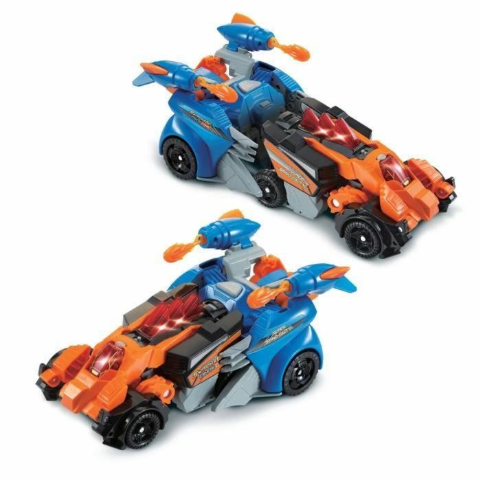 Super Robot Transformable Vtech Switch & Go Dinos Combo: SUPER SPINO-DACTYL 2 IN 1 Dinosaurio 3