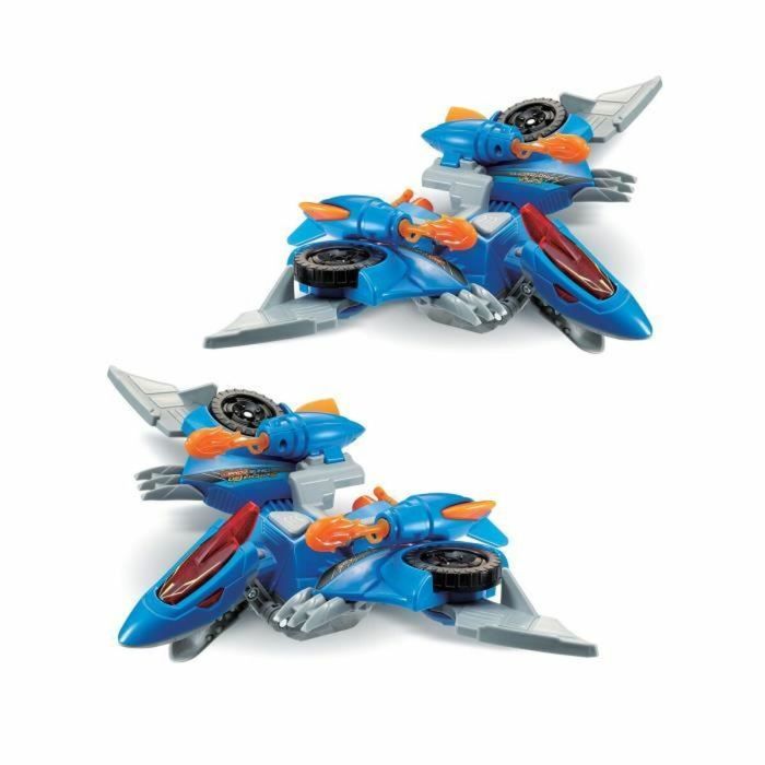 Super Robot Transformable Vtech Switch & Go Dinos Combo: SUPER SPINO-DACTYL 2 IN 1 Dinosaurio 2