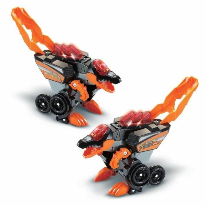 Super Robot Transformable Vtech Switch & Go Dinos Combo: SUPER SPINO-DACTYL 2 IN 1 Dinosaurio 1