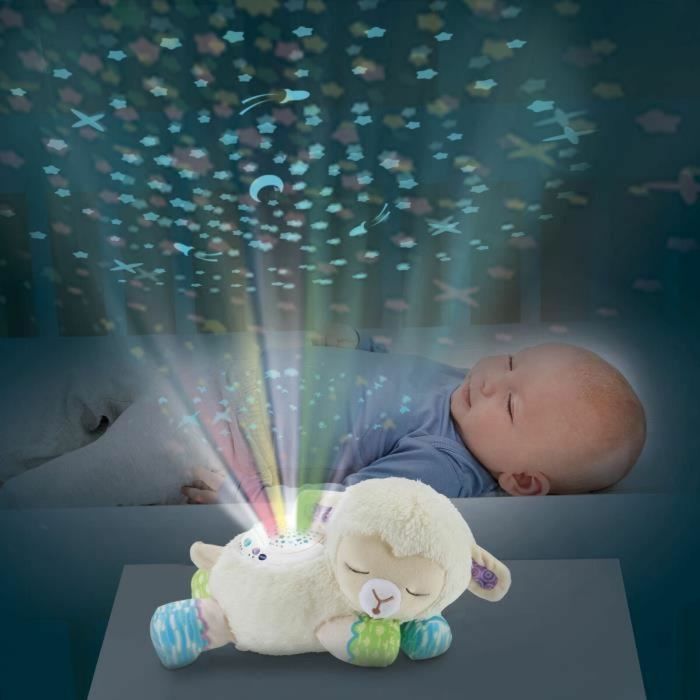 Lámpara Proyector Vtech Baby Starry Night 3 en 1 Blanco 1