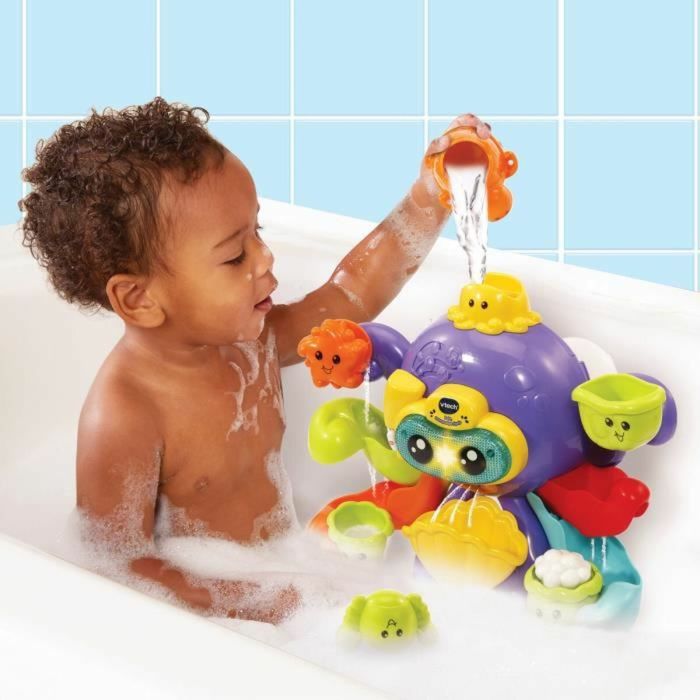 Juguete para el Baño Vtech Baby Polo, My Funny Octopus acuático 1