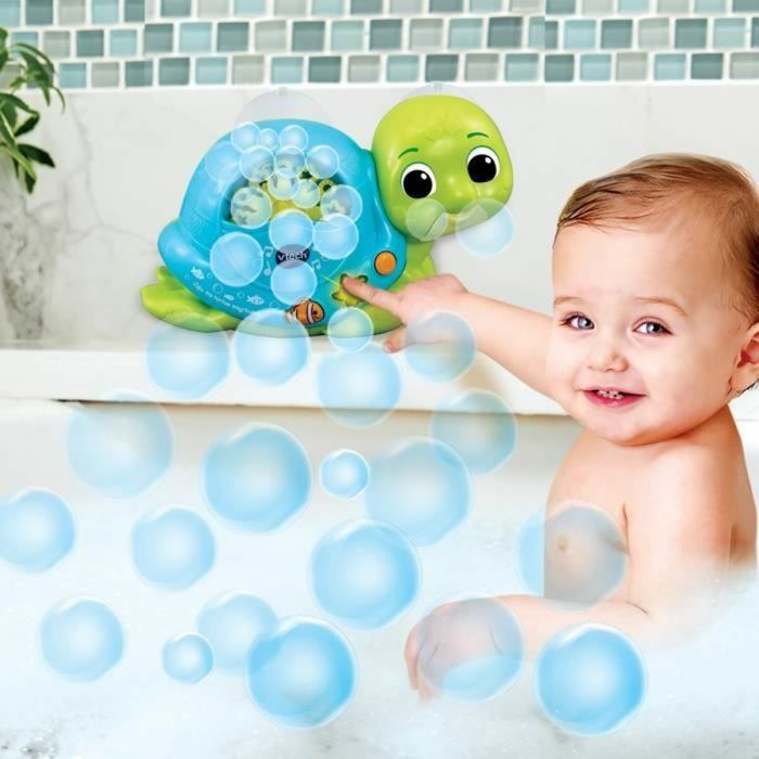 Juguetes Para el Baño Vtech Baby Juju ma tortue magi bulles 1