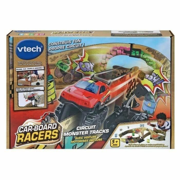 Juego Educativo Vtech Car Board Racer Monster Trucks 5