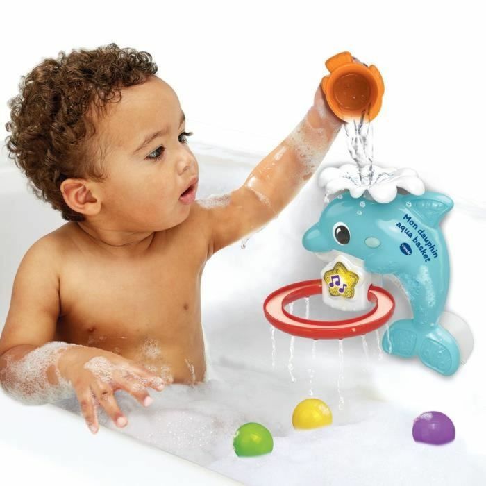 Juguete educativo Vtech Baby Coffret de Bain empilo rigo l´eu (FR) 1