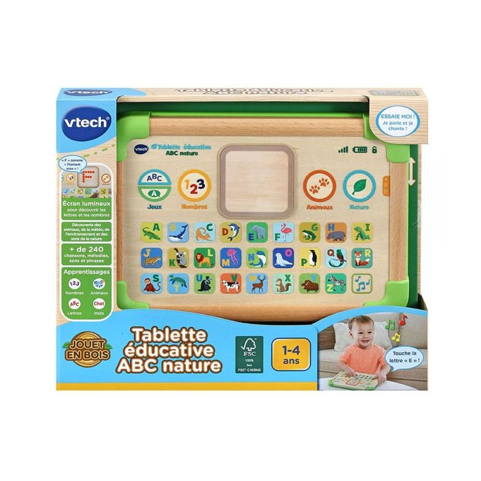 Tablet Interactiva Infantil Vtech Educational ABC Nature 1