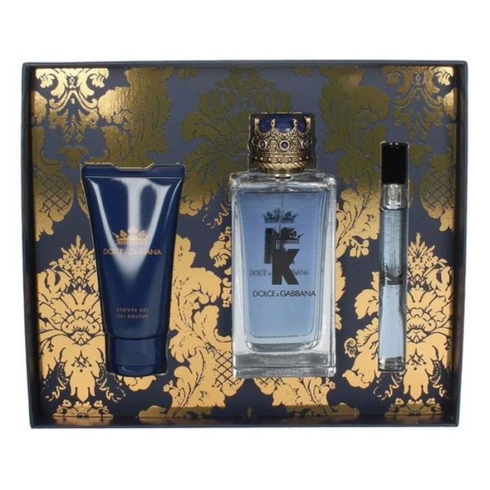 Set de Perfume Hombre Dolce & Gabbana EDT 3 Piezas K Pour Homme 2