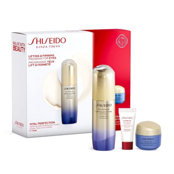 Set de Cosmética Shiseido Vital Perfection 3 Piezas