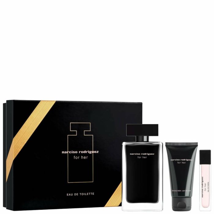 Set de Perfume Mujer Narciso Rodriguez EDT For Her 3 Piezas