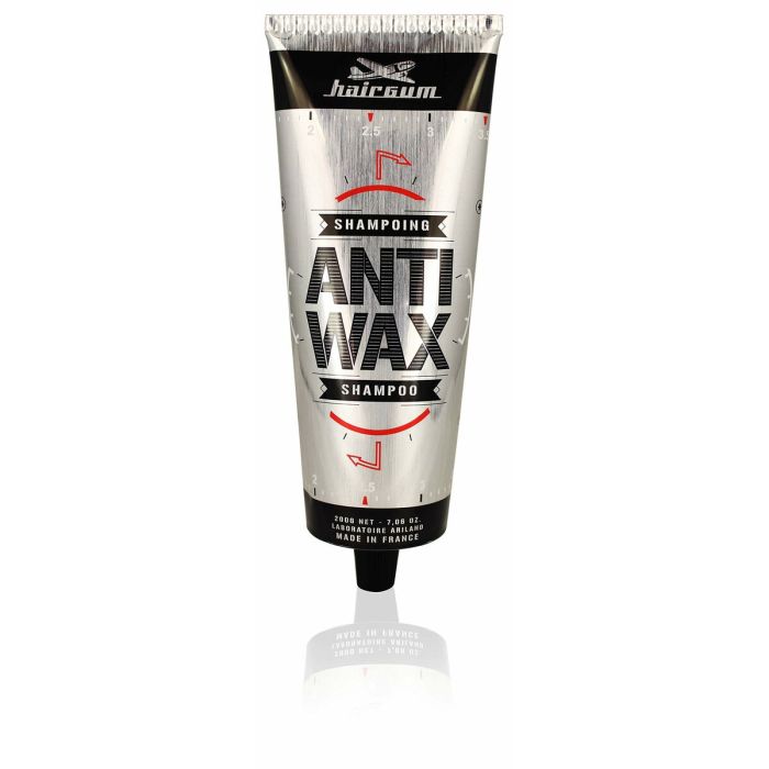Hairgum ANTI WAX Champú Purificante e Hidratante Diario para Hombre. Limpieza Profunda, Elimina Residuos de Cera 200g