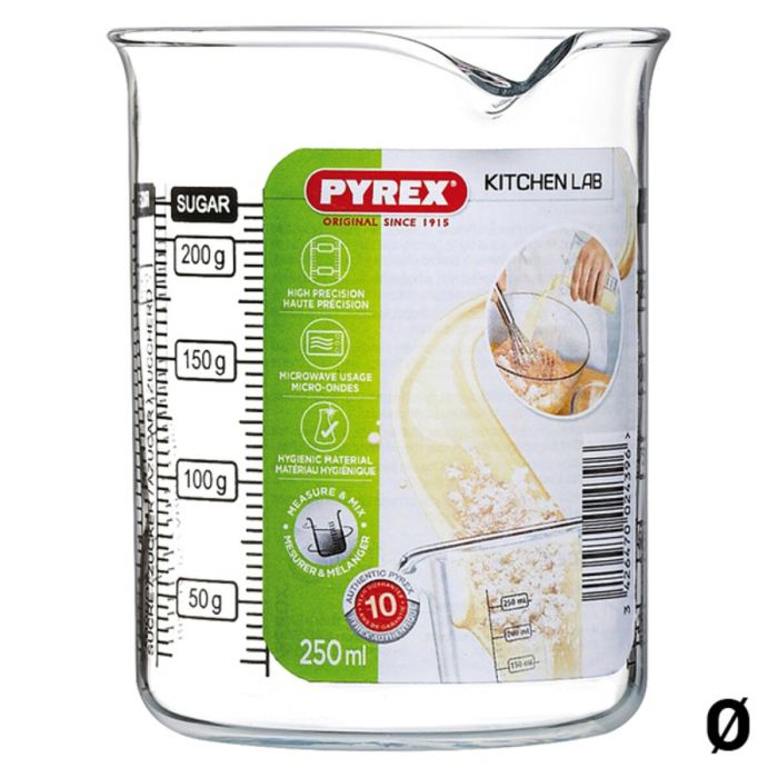 Vaso medidor Pyrex Kitchen Lab Vidrio 1