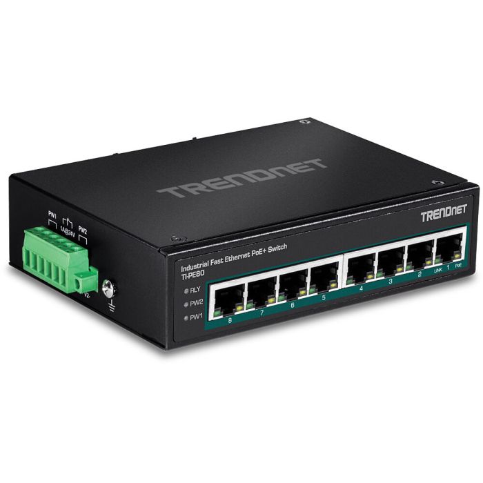 Switch Trendnet TI-PE80 1.6 Gbps 1