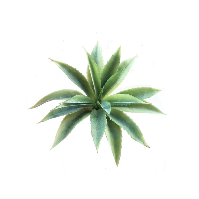 Planta Artificial Aloe Mini Verde Plástico